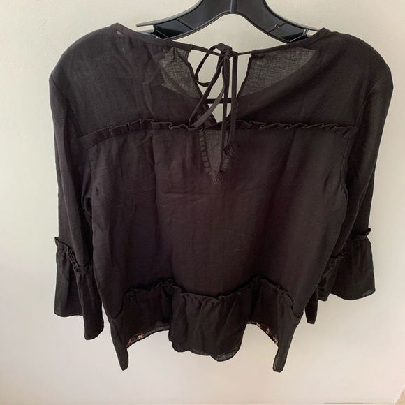NWT Laundry Shelli Segal Embroidered BOHO Top - Picture 5 of 6